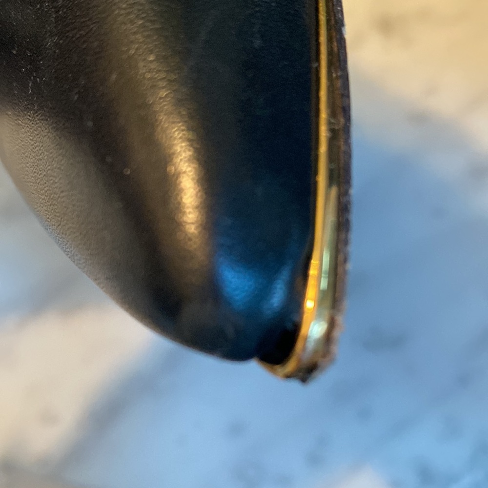 Tory Burch Black Leather Pointed-Toe Ankle Booties - Picture 15 of 15